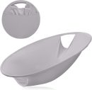 26" Laundry Basket, Collapsible Portable Pop Up Laundry Hampers Fast Access and Convenient to Clothes from the Dryer Easy to Store Grey